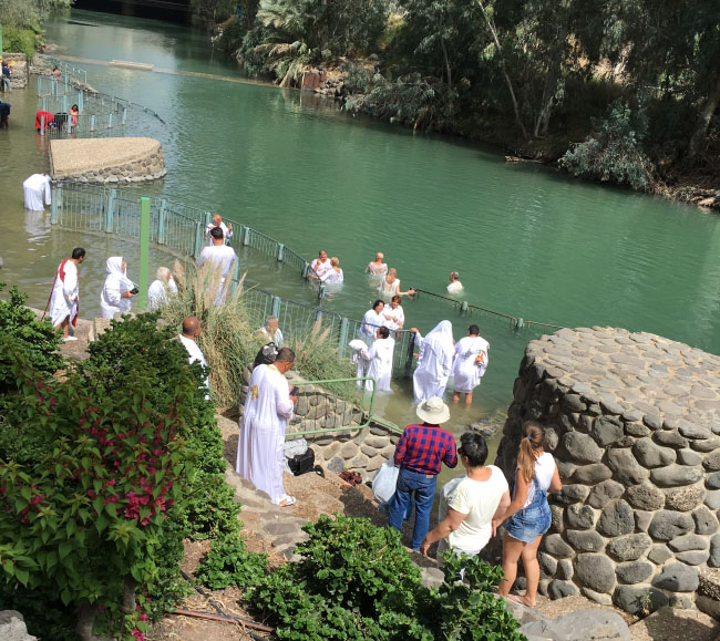 De doopplaats Galilea